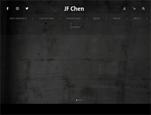 Tablet Screenshot of jfchen.com
